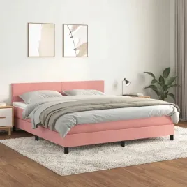 lozko-kontynentalne-z-materacem-rozowe-180x200-cm-aksamit-lumarko
