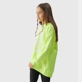 bluza-4f-4fjwss24tswsf0941-73n-zolty-164-cm