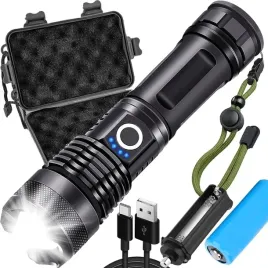 mocna-latarka-taktyczna-led-usb-wojskowa-akumulator-zoom-na-biwak-kemping