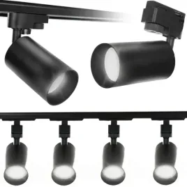 oswietlenie-led-szynowe-reflektor-na-szynie-4x-lampa-gu10-led-listwa-2m