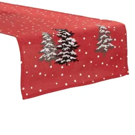 bieznik-swiateczny-40x140-sniezna-magia-czerwony