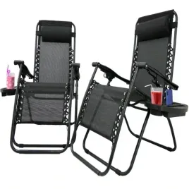 lezak-ogrodowy-plazowy-fotel-skladany-zaglowek-lezanka-czarna