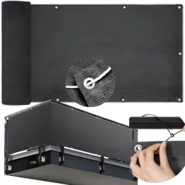 oslona-na-balkon-balkonowa-mata-1x5m-97percent-tarasu-na-ogrodzenie-siatka-szara