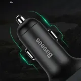 baseus-ladowarka-transmiter-fm-bluetooth-bt-mp3-2xusb-micro-sd-do-auta-waga-z-opakowaniem-0-065-kg