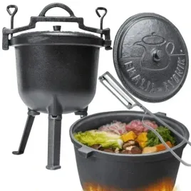 kociolek-zeliwny-10l-garnek-mysliwski-ognisko