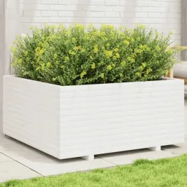 donica-ogrodowa-biala-100x100x495-cm-lite-drewno-sosnowe-lumarko