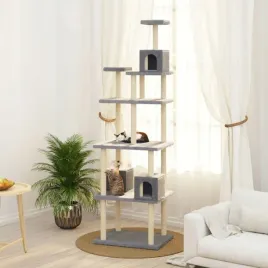 drapak-dla-kota-z-sizalowymi-slupkami-jasnoszary-188-cm-lumarko