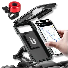 wodoodporny-uchwyt-rowerowy-motocyklowy-na-telefon-hulajnoge-regulowany