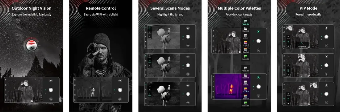 monokular-termowizyjny-guide-tk611-stan-nowy