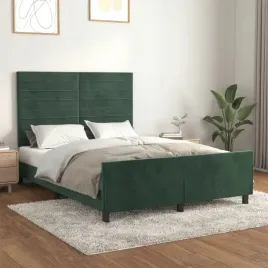 rama-lozka-z-zaglowkiem-ciemnozielona-140x200-cm-aksamitna-lumarko