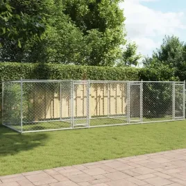klatka-dla-psa-z-drzwiami-szara-6x2x15-m-stal-lumarko