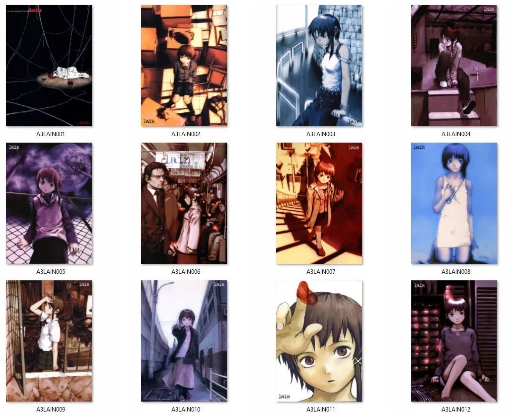 plakat-serial-experiments-lain-do-wyboru