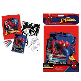 spiderman-zestaw-do-kolorowania-kolorowanka-kredki