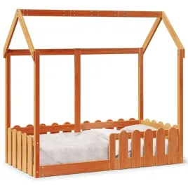 rama-lozka-dzieciecego-z-domkiem-woskowy-braz-70x140-cm-lumarko