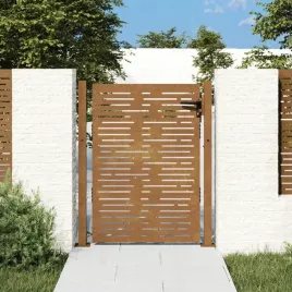 furtka-ogrodowa-105x130-cm-stal-kortenowska-motyw-prostokaty-lumarko