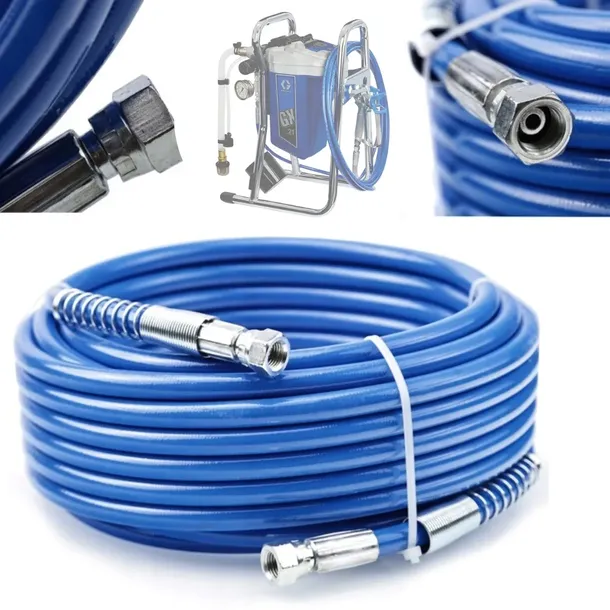 WĄŻ MALARSKI 15M ZŁĄCZE 1/4 '' WĘŻY DO WAGNER DEDRA GRACO TITAN YATO