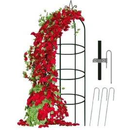 pergola-ogrodowa-kolumnowa-kolumna-slup-na-roze-kwiaty-kotwy-190-cm