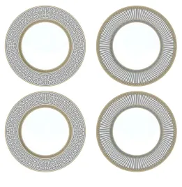 4x-talerz-talerzyk-19-cm-deserowy-motyw-versace-wloska-biala-komplet