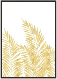 plakat-bez-ramy-a3-30x40-liscie-gold-01