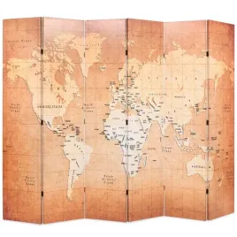 skladany-parawan-228x170-cm-mapa-swiata-zolty-lumarko