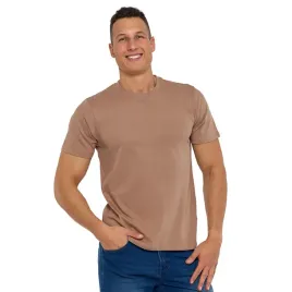 moraj-ots950-001-mocca-koszulka-t-shirt-klasyczna-3xl-bezowy-okragly-dekolt
