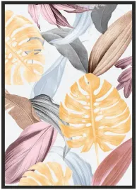 plakat-bez-ramy-a3-30x40-duzo-wzorow-liscie-20