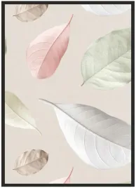 plakat-bez-ramy-a3-30x40-duzo-wzorow-liscie-15