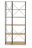 reg19-regal-dab-sonoma-czarny-wysokosc-mebla-190-cm