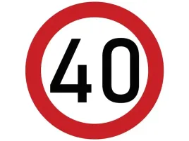 naklejka-laminowana-limit-predkosci-40-km-h-czerwona-obwodka