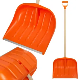 lopata-do-sniegu-ze-stylem-drewnianym-zgarniacz-wzmocniona-pomaranczowa