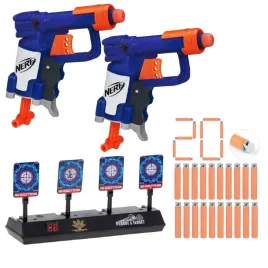 pistolet-nerf-zestaw-2-x-jolt-elektroniczna-tarcza-4-cele-20-strzalek