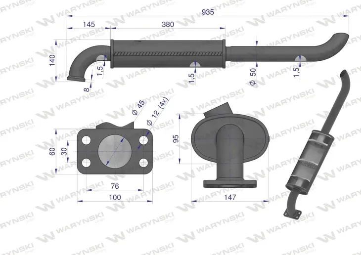 tlumik-t25-warynski-producent-czesci-warynski