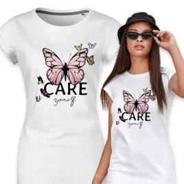 pizama-damska-biala-koszula-nocna-wygodna-na-prezent-care-yourself-wzory-s