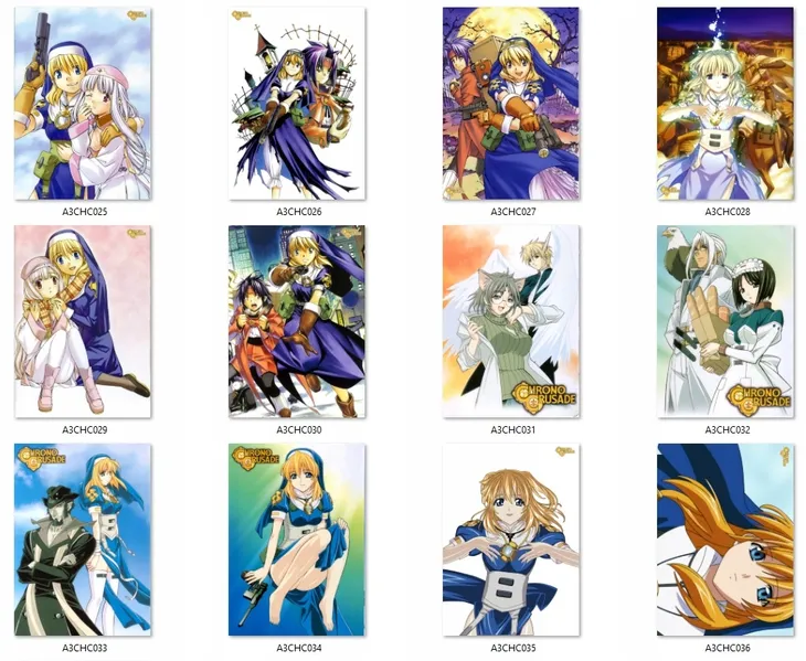 plakat-chrono-crusade-do-wyboru-stan-nowy-stan-opakowania-oryginalne