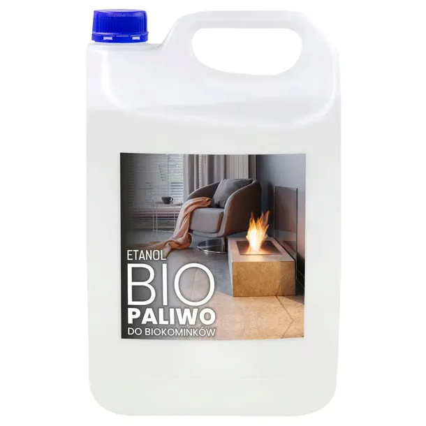 Biopaliwo do biokominka bezzapachowe 5 L bioetanol