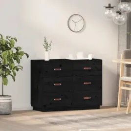 komoda-czarna-100x40x75-cm-lite-drewno-sosnowe-lumarko