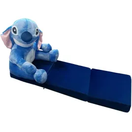 pluszowa-lezanka-rozkladana-pufa-dla-dziecka-granatowy-stworek-z-pluszu