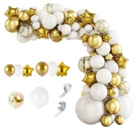 girlanda-balonowa-zloto-biala-komunia-swieta-chrzest-slub