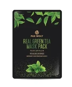 PAX MOLY Maska w płacie Koreańska Łagodząca zielona herbata 25ml