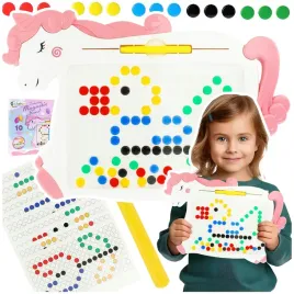 tablica-magnetyczna-board-mozaika-montessori-ukladanka-kropki-magpad-puzzle