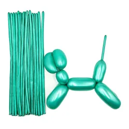 dlugie-balony-do-modelowania-skrecania-zielone-metaliczne-100-szt