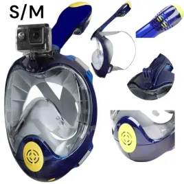 maska-do-nurkowania-snorkeling-pelnotwarzowa-na-cala-twarz-do-wody-s-m-blue