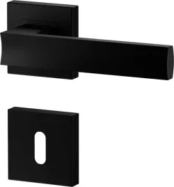 klamka-czarna-ergo-ze-wspomaganiem-komplet-na-klucz-pokojowy-rozety-gratis