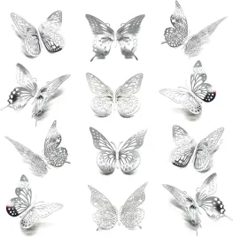 motylki-azurowe-dekoracja-tortu-sciany-balonow-12-szt-srebrne