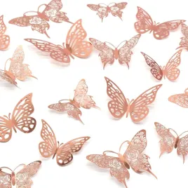 motylki-azurowe-dekoracja-tortu-sciany-balonow-12-szt-rozowe-zloto