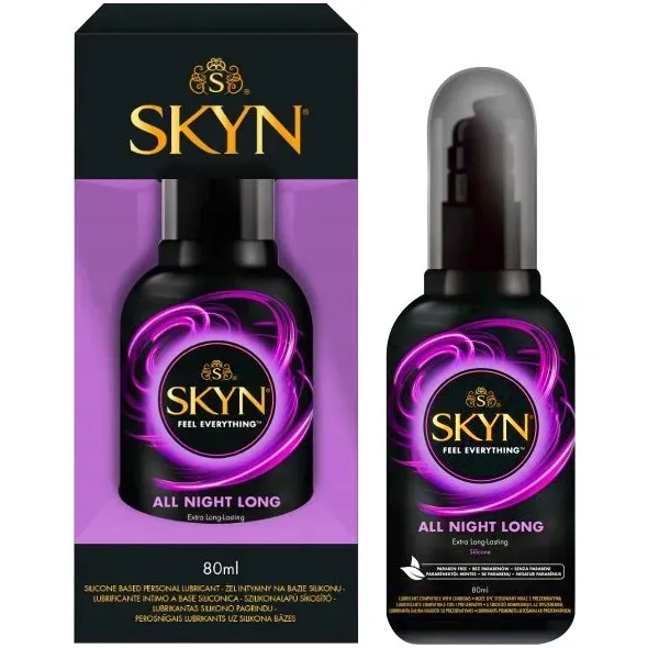 SKYN ALL NIGHT LONG Żel Intymny Potęgujący Doznania na Bazie Silikonu 80 ml