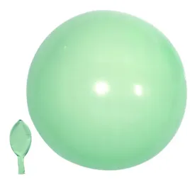 balon-olbrzym-gigant-kula-85-cm-pastelowy-zielony