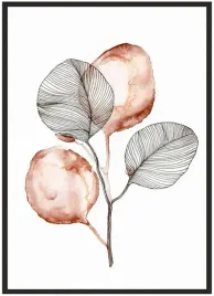 plakat-bez-ramy-a5-13x18-duzo-wzorow-liscie-26