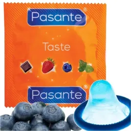 prezerwatywy-zapachowe-pasante-blueberry-o-smaku-jagody-erotyka-1-szt
