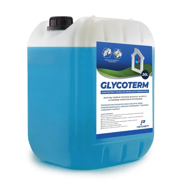 Koncentrat 20L płyn do instalacji grzewczych glikol etylenowy -80°C